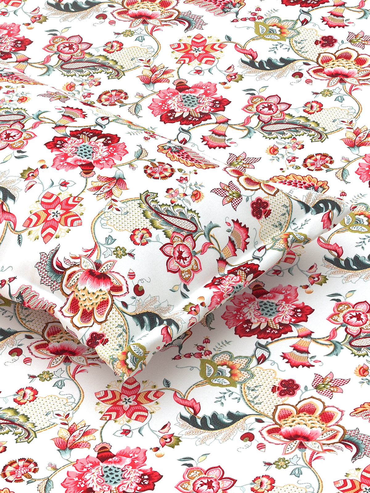 Floral Print Bedsheet Set - King Size