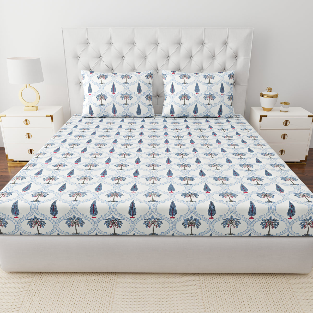 Grey Bedsheet Set - Super King Size