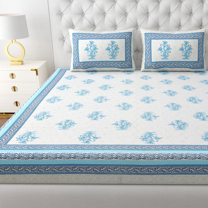 Solid Bedsheet Set - Queen Size