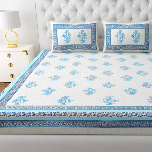 Solid Bedsheet Set - Queen Size