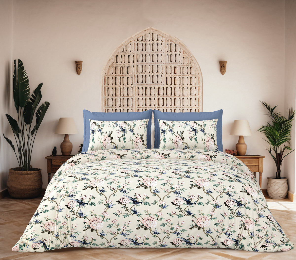Grey Bedsheet Set - King Size