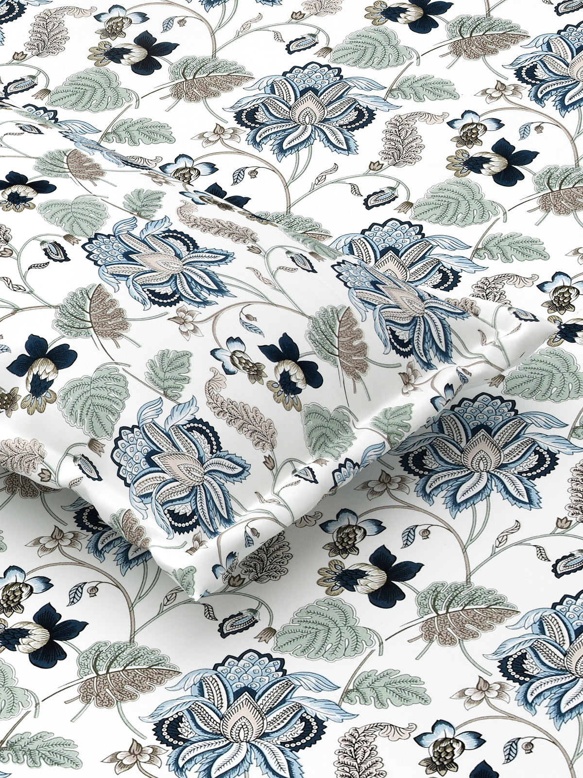 Blue Bedsheet Set - King Size