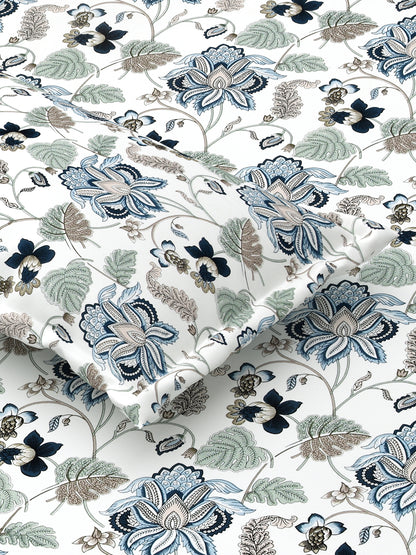 Blue Bedsheet Set - King Size