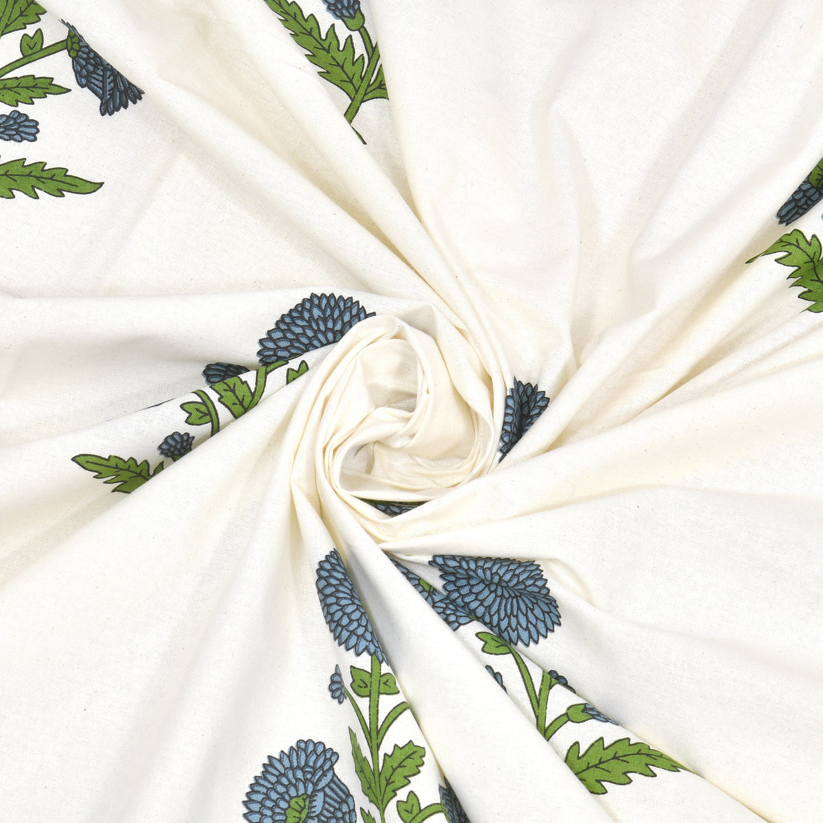 Blue Bedsheet Set - Super King Size